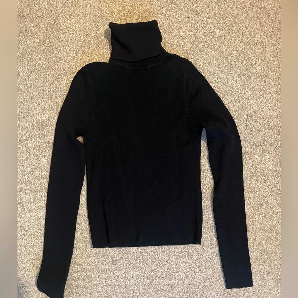 Black turtleneck